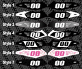 Side Fender E-Bike Decals LBX/Eride Pro