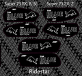 Energy Edition Super 73/Ridestar Battery Decals